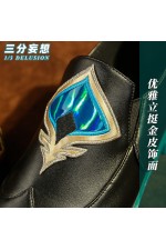 1/3 Delusion Honkai Star Rail Aventurine Cosplay Shoes